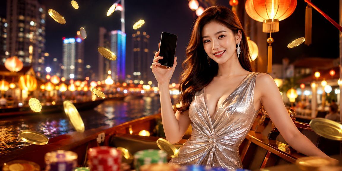 Đèn lồng lung linh tại casino di động ở Đà Nẵng